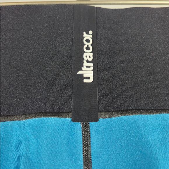 Ultracor Diamond Mesh Pixel Ultra-High Leggings Blue Size Medium - Picture 3 of 7